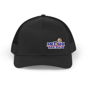 Trucker Hat — Retro 'Metishi Media' Logo Mesh Cap